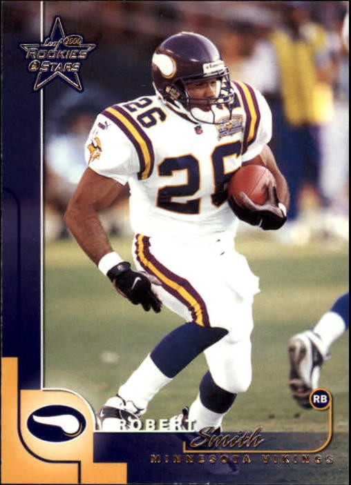 2000 Leaf Rookies and Stars #55 Robert Smith - FB