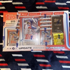 2025 TOPPS UPDATE SERIES BASEBALL SUPER BOX NEW/ SHIPS NEXT/SAME DAY