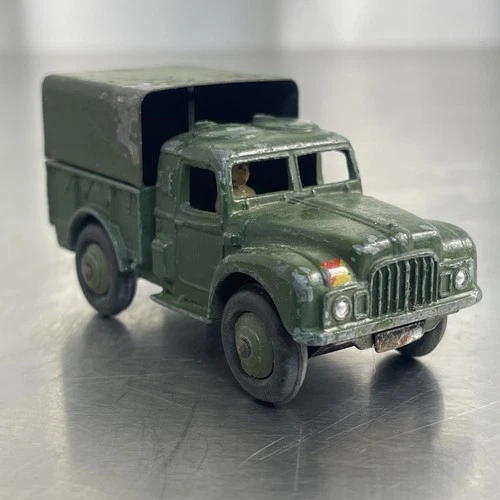 Vintage Dinky Toys 641 Military Army Cargo Truck Original Diecast Model Vehicle