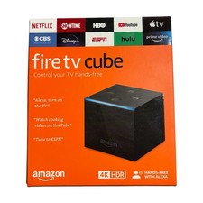 Amazon Fire TV Cube (2nd Gen) 4K UHD Media Streamer for sale
