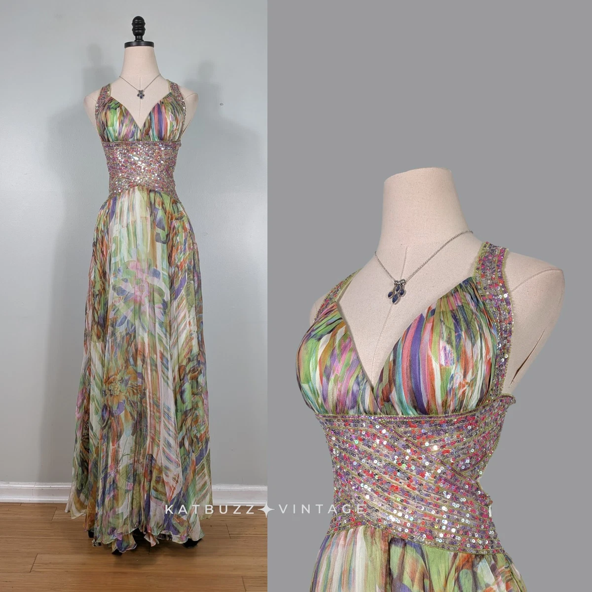 ebay jovani prom dresses $640 NWT TWO PIECE JOVANI PROM/PAGEANT/FORMAL/WEDDING DRESS/GOWN #26335  SIZE 4