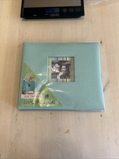 NEW K  Company Scrapbook Album Kit 154 PCS Stickers Teal W/Stripes