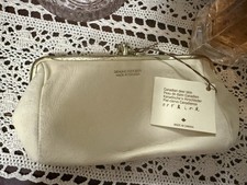 Vintage Genuine Canadian Deerskin Leather Clutch / Coin Purse