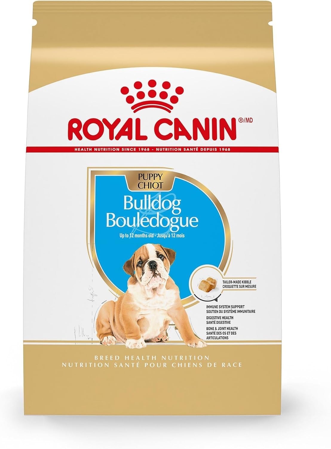 ON DEAL! Royal Canin Bulldog Puppy Dry Dog Food, 30 lb bag
