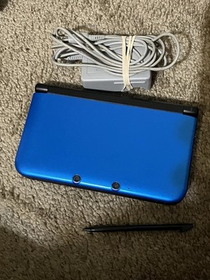 Authentic & Tested Blue And Black Nintendo 3DS XL Console With Charger, Read