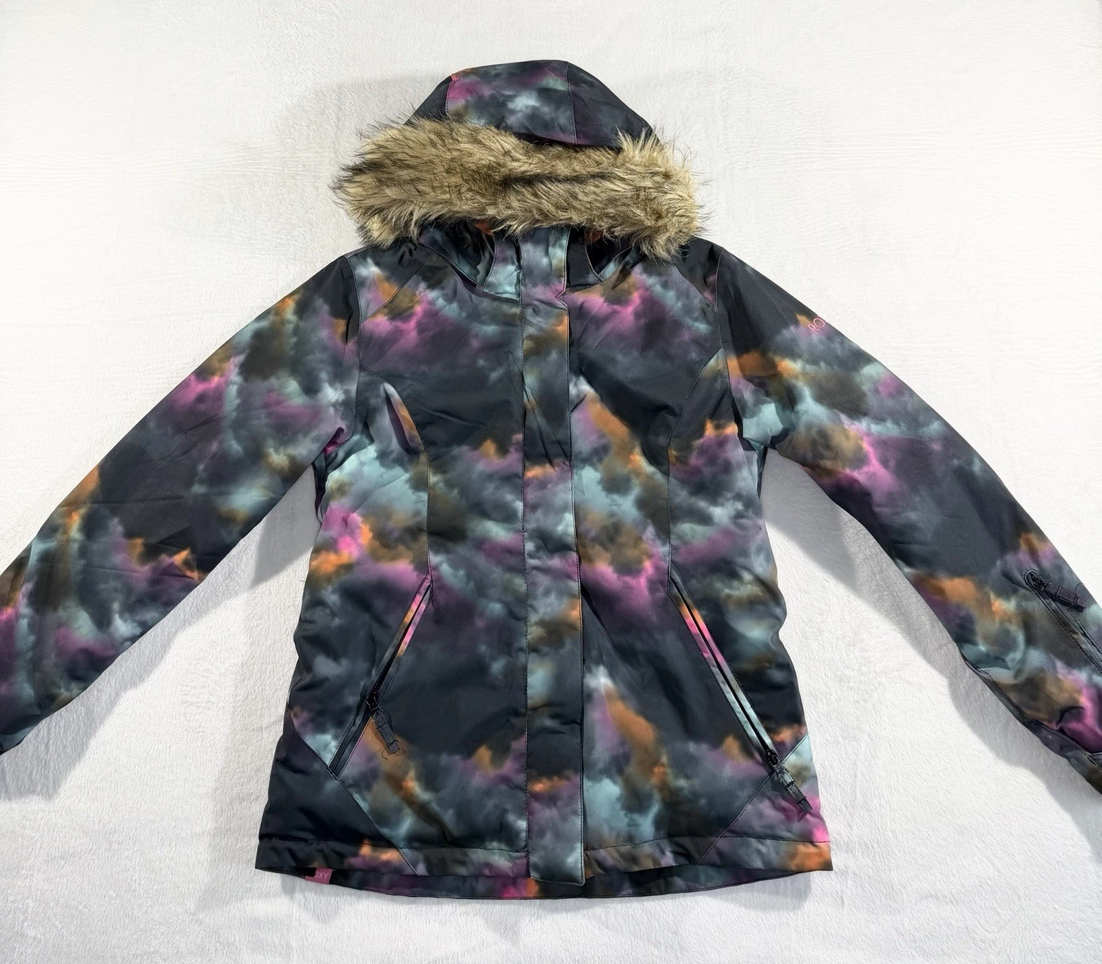 Roxy Women’s Multicolor Jet Ski Hooded Full Zip Technical Ski/Snowboard Jacket L
Opens in a new wind