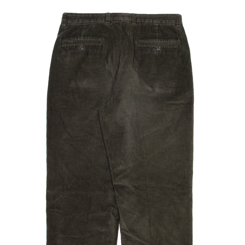 Pantalón de pana gris regular recto Brooks Brothers para hombre W33 L32 - Imagen 4 de 6