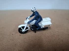 Matchbox Lesney Honda 750 No.33 1977 Police Motorcycle With Rider