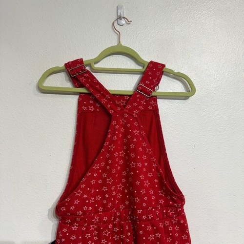 Tommy Hilfiger Red Stars Overalls Sz XL NWT - Picture 10 of 14