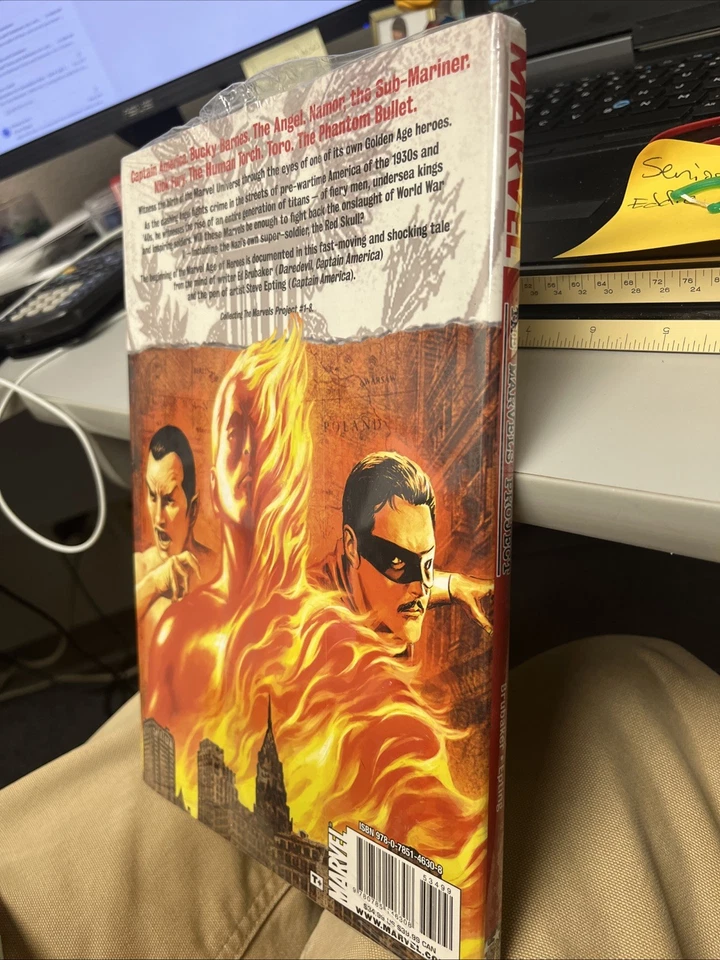 MARVELS PROJECT Birth of the Super-Heroes HC Hardcover Ed Brubaker SEALED NEW - Image 3 of 3