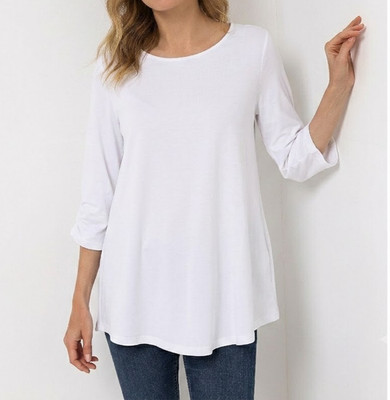 Green Cotton by Peter Hahn Longshirt, 3/4 Arm Style Filippa 44