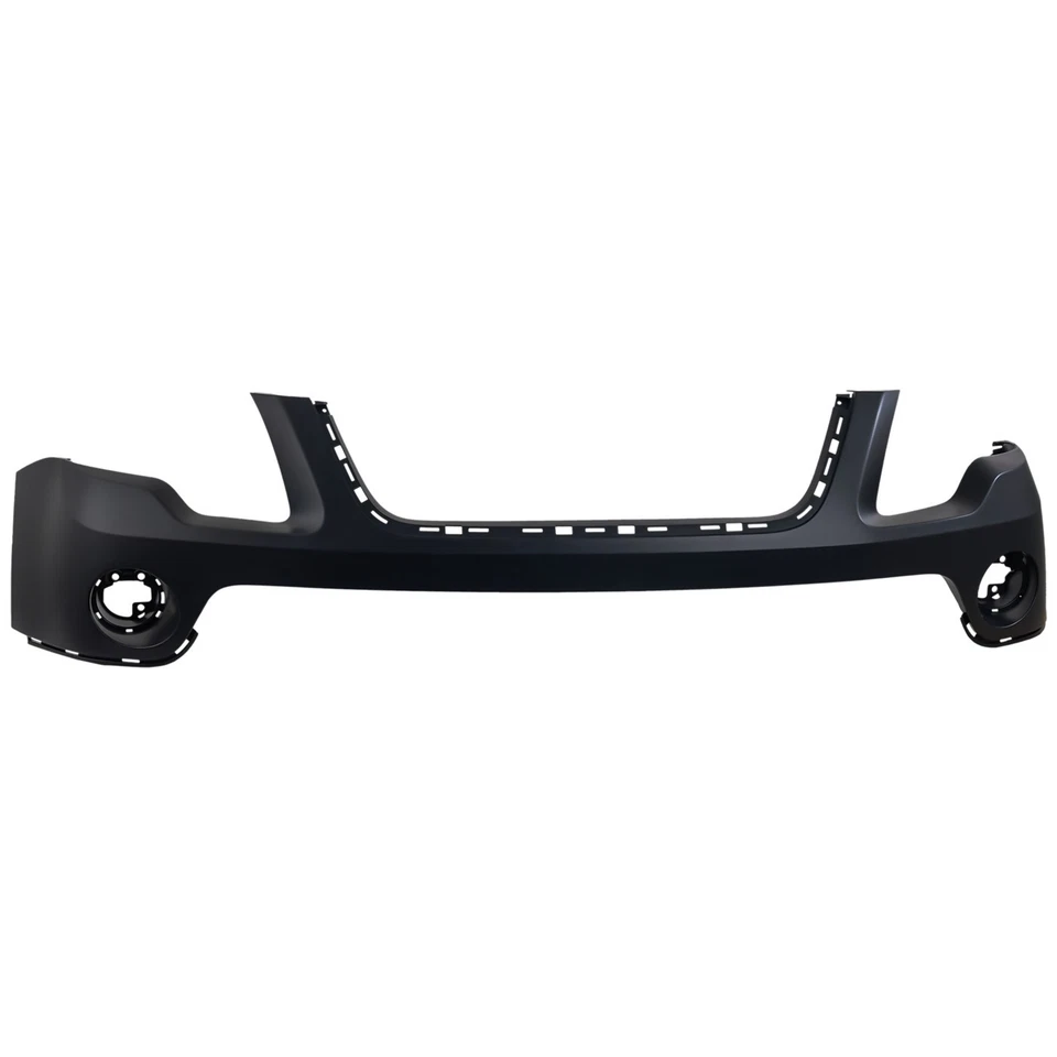 Front Upper Bumper Cover For 2007-2012 GMC Acadia w/ fog lamp holes Primed — 第 3/4 张图片