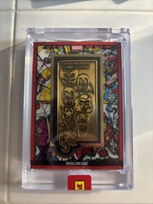 Panini Marvel Anthology Medallion Card Avengers (1963) Encased