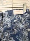 Love Shack Fancy x Gap Women's High Rise Jeans 70's Flare 29 Floral Euc — photo 5
