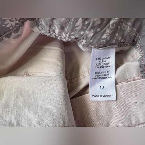 "Pantalones cortos de fin de semana de 5"" con cinturón Maurices en rosa, talla 10, informales de verano nuevos con etiquetas" - Imagen 4 de 6