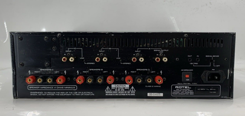 ROTEL RKB-650 Rack Mount Six Channel Amplifier AS-IS EB-16317 | eBay