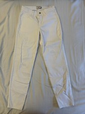 NEW Abercrombie Kids High-Rise Mini Mom Whit Jeans Girl's 15/16 Distressed