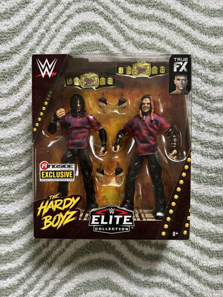 NEW Mattel WWE Elite Collection Ringside Exclusive The Hardy Boyz Attitude Era