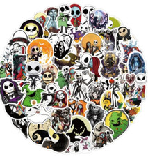 60 The Nightmare Before Christmas stickers Great For Laptops, Phones
