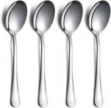 Serving Spoons 4 Pieces, Serving Spoons, Include Solid Serving Spoon Stainless