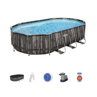 Bestway 5611R Steel Pro Max Pool 610 X 366 X 122 Cm Mit Pumpenrahmen,...