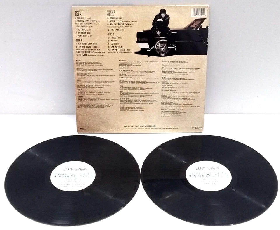 Nelly - Nellyville 2LP 2002 US ORIG Hip Hop R&B Usher R Kelly Keith Sweat Soul - Image 2 of 2
