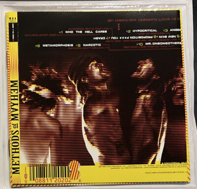 METHODS OF MAYHEM - METHODS OF MAYHEM CD (*SLEEV EPACKAGE