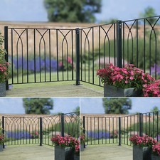 Metal Decking Fence Panel 770mm High Steel Raling Handrail Balustrade Deck Fence