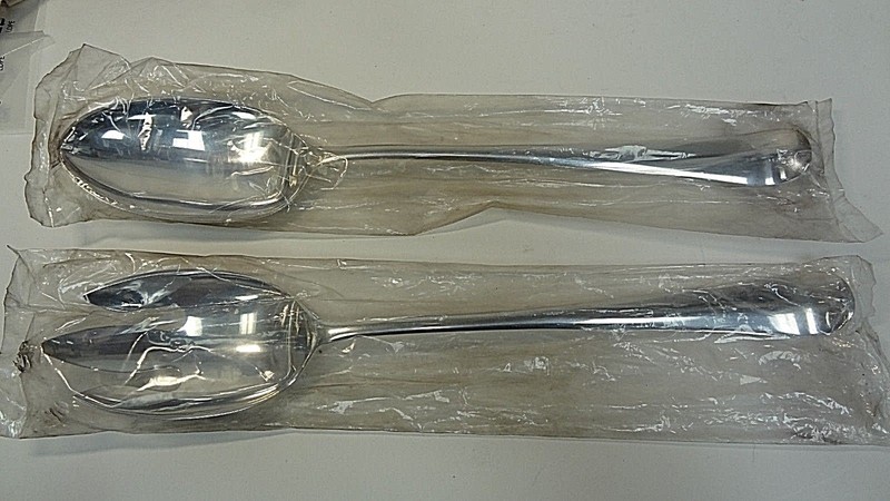 Gerity Georgian Silverplate Salad/Serving SET -  SPOON & FORK Set, 13", G48