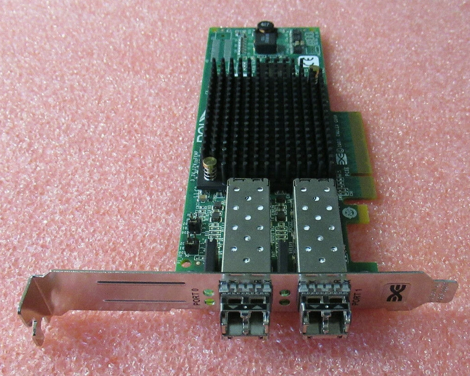 EMC Emulex LPE12002 8Gb Dual Port FC Host Bus Adapter Card 2x 8GB SFP LPFH - Image 2 of 4