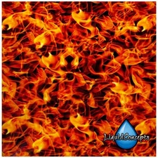 Hydrographic Film | Hydro Dip Film | Embrace The Inferno 19" x 7 Feet