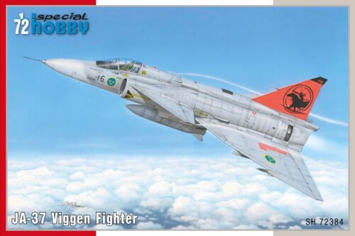 Kit modèle spécial Hobby Saab JA-37 Viggen Fighter échelle 1:72 neuf et scellé - Photo 1/1