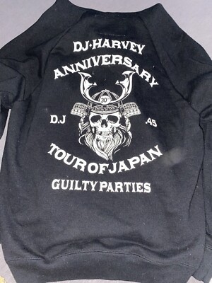Hoodie Over Size Guilty Parties x DJ Harvey Anniversary Kapuze Gr. L mit Etikett