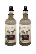 2 x Bath  Body Works TEA TREE PEPPERMINT Aromatherapy Essential Oil Mist 5.3 oz