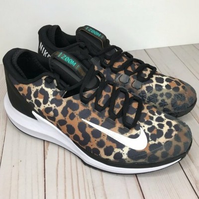 nike tennis leopard shoes