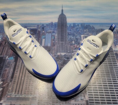 Nike Air Max 270 G Golf White/Racer Blue-Black Mens Size CK6483 106  New