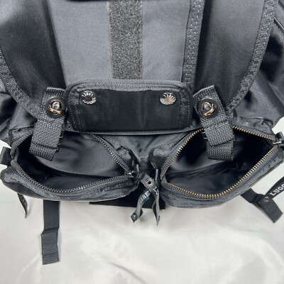 YOSHIDA & CO.LTD LUGGAGE LABEL Back Pack BLACK Good condition