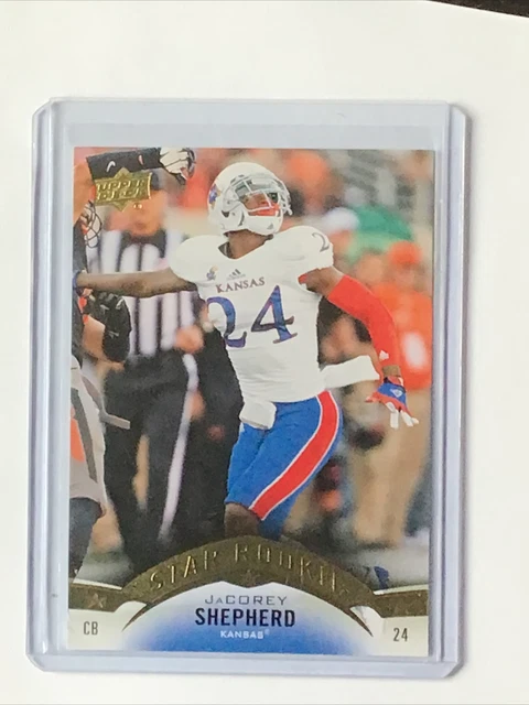 2015 Upper Deck JaCorey Shepherd #206 SP Kansas Jayhawks