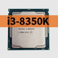 Intel Core i3-8350K SR3N4 4.0GHz 4 Cores 4 Threads 8MB 91W LGA1151 CPU Processor