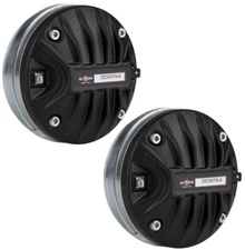 2x B&C DE550TN 1" Neodymium Titanium Compression Driver 140 Watts 8-Ohms
