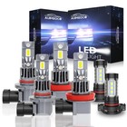 LED Headlights Fog Light Bulbs 6x For Chevy Tahoe Utility 4-Door 5.3L 2007-2015