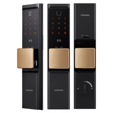 SAMSUNG SHP-R80 SMART WI-FI BIOMETRIC MORTISE DIGITAL DOOR LOCK SHP-R80FCLP/EN