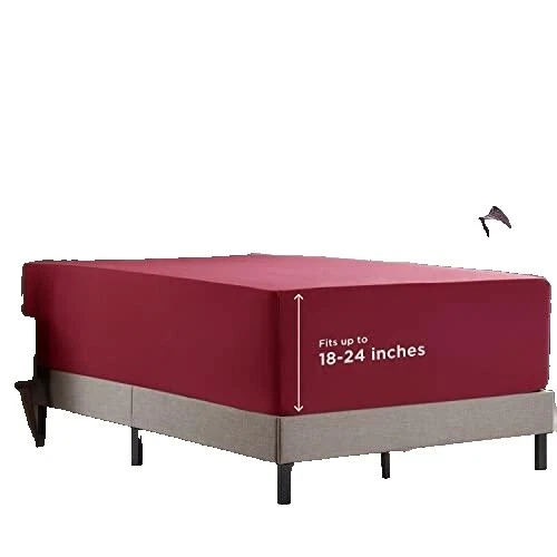 Microfiber Twin Extra Long Fitted Sheet Bed Sheets