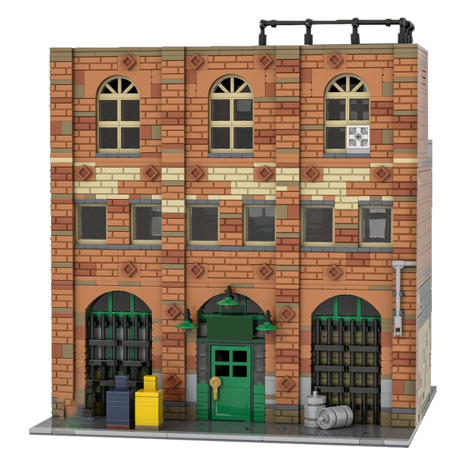 Worst Bar Modular Pub Building Blocks Toy Set 2541pcs for Interior Design