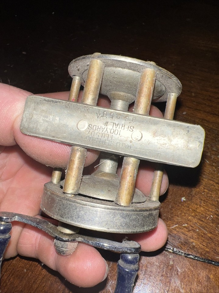 Original 1907 South Bend Casting Reel Style 1131-A - Patd Feb 5 1907