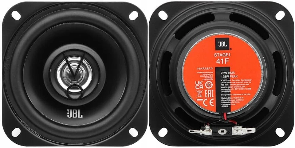 JBL Stage1 41F 2-Wege 10cm 100mm Koaxial Lautsprecher 25 Watt RMS CAR Speaker - Bild 4 von 4