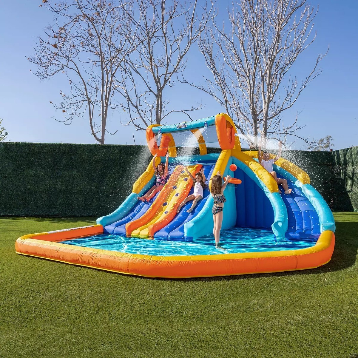 Splash Pool Water Slide For Sale Walmart BESTWAY MY 1ST TRIPLE