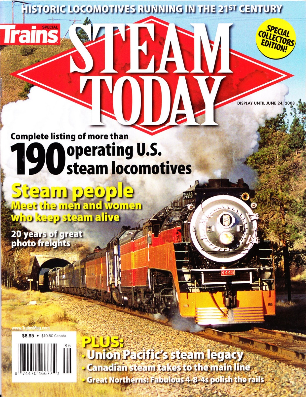 Steam Today - 2008 - Trains Magazine Special Edition-image
