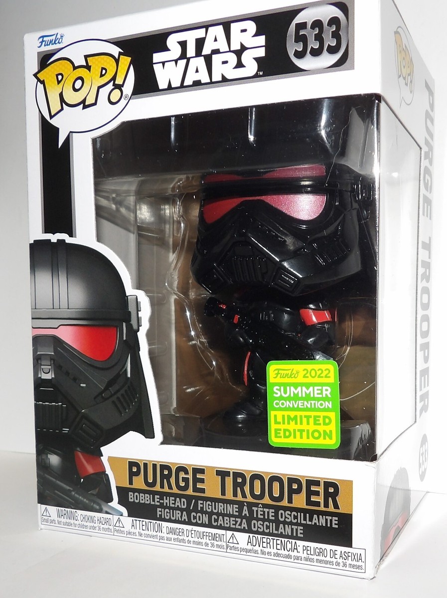 Funko Pop! Star Wars #533 PURGE TROOPER Summer Convention 2022