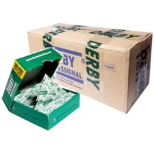 Derby Professional Single Edge Razor Blades (50 Packs of 100 ) - 5000 Blades